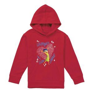 Inside Out 2 Childrens/Kids Happiness & Sunshine Joy Hoodie / Red